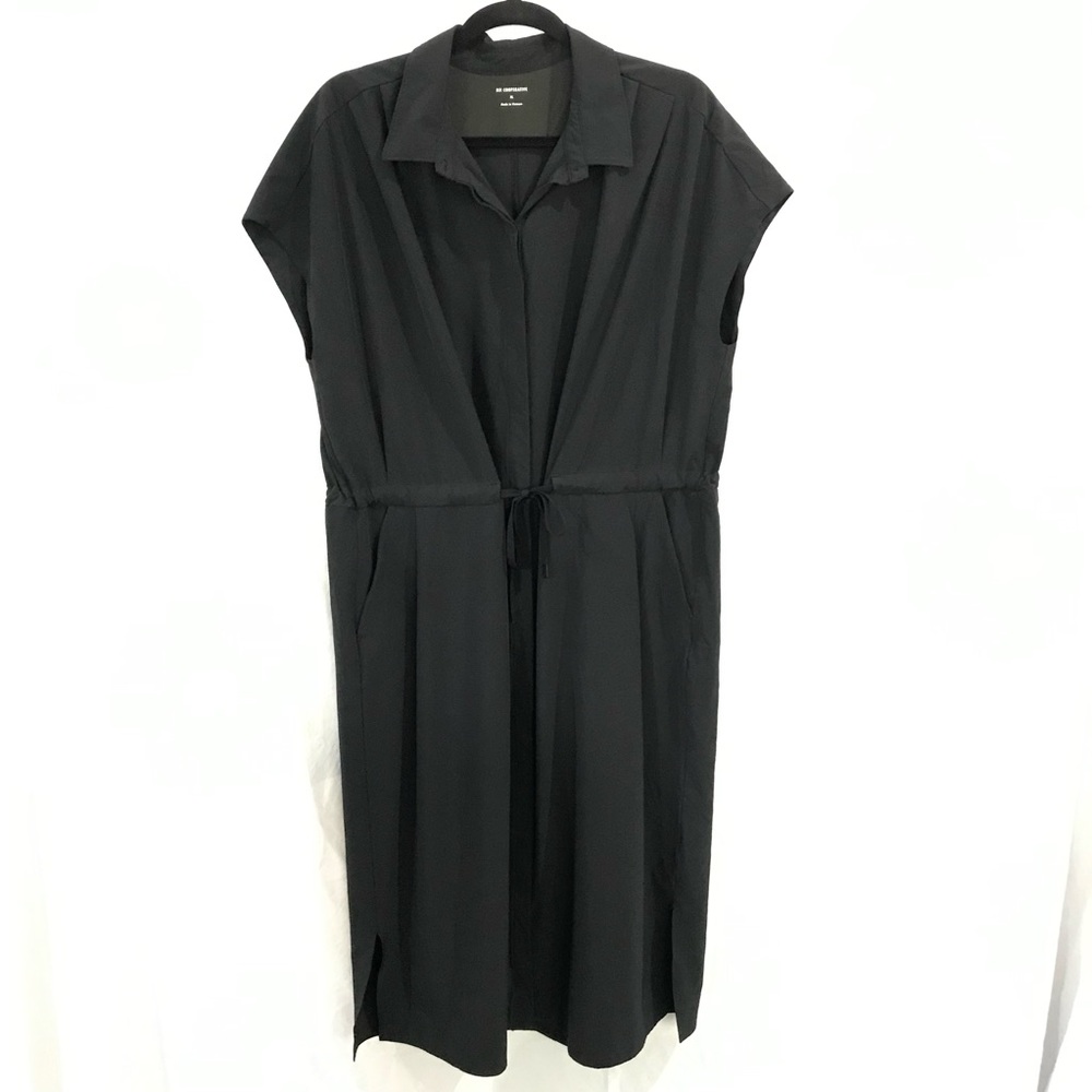 REI Black Midi Dress